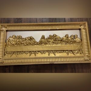 Luxurious Gold Ornate Wall Mirror